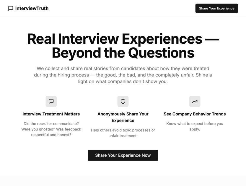 InterviewTruth